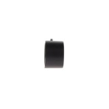 Set Capăt Decorativ Galerie Bouchon Fi28 &ndash; Negru Mat Compoziție Fier Forjat