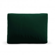 Perna decorativa, Camden, Cosmopolitan Design, 40x60x11 cm, catifea, verde bottle