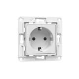 Priza de perete Shelly Wall Socket EU Schuko 16A 3680W alba
