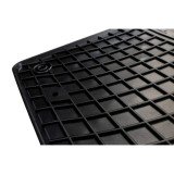 Covorase Cauciuc Tip Tavita Volvo S40 II (2004-2012) Negru. Set Dedicat, Protectie Podea, Margini Inalte