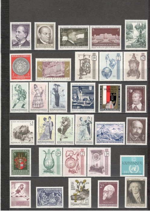 Austria.1970 An complet 24 serii MA.682