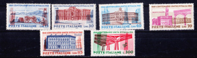 TSV$ - 1961 MICHEL 1107-1112 ITALIA MNH/** LUX foto