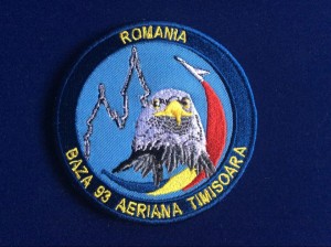 Efecte Militare EmblemÄƒ TextilÄƒ Patch Militar Baza 93 AerianÄƒ TimiÈ™oara Okazii Ro