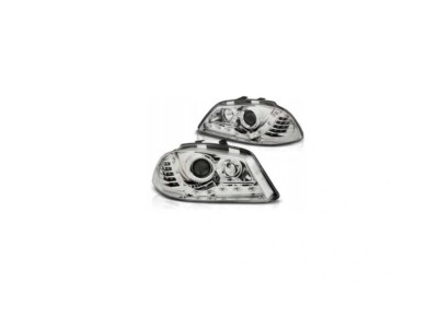 Far Seat Ibiza/Cordoba (6l), 02.2002-05.2006, model tuning, montare fata, stanga+dreapta, cu indicator led; cu lumina de parcare LED; H1+H1+LED; manu foto