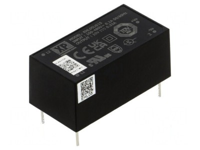 Convertor AC/DC 5W 15VDC 330mA 83% EHL THT foto