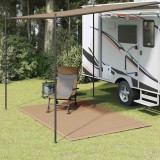 vidaXL Covor pentru cort, gri taupe, 250x300 cm 310741