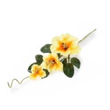 Cumpara ieftin Floare artificiala portocalie verde cm 26 H