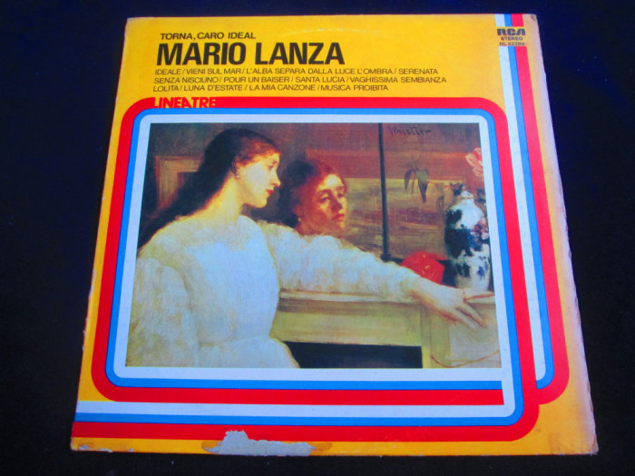 Mario Lanza - Torna, Cara Ideal _ vinyl,LP _ RCA ( 1977, Italia)
