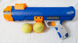 Pusca de jucarie Nerf Dog cu mingii tenis de camp