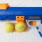 Pusca de jucarie Nerf Dog cu mingii tenis de camp