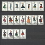 SPANIA 1966 COSTUME POPULARE TRADITIONALE - 2 FOTO