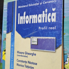 INFORMATICA CLASA A X A MIOARA GHEORGHE NASTASE MONICA TATARAM EDIT CORINT