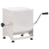Malaxor Carne Manual Gossi 20kg, Inox, Cutie Viteze, Argintiu, Profesional/Casnic. Compatibil Tocator. 34.5x31x44.5cm