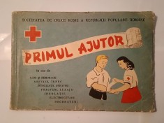 Primul ajutor (Societatea de Cruce Ro?ie a Republicii Populare Romane) foto