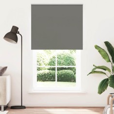 vidaXL Jaluzea cu rolă opaca gri 135x230 cm Latime material 131,6 cm 4011213