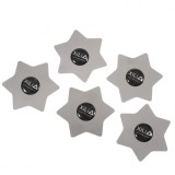 Clips Metalic Xili Hexagon, Set 5 bucati