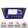 Navigatie Iveco Daily intre anii 2019- Android Octa Core Ecran 2K QLED GPS 4G 4+32GB 360 KIT-daily-20+EDT-E409-2K CarStore Technology