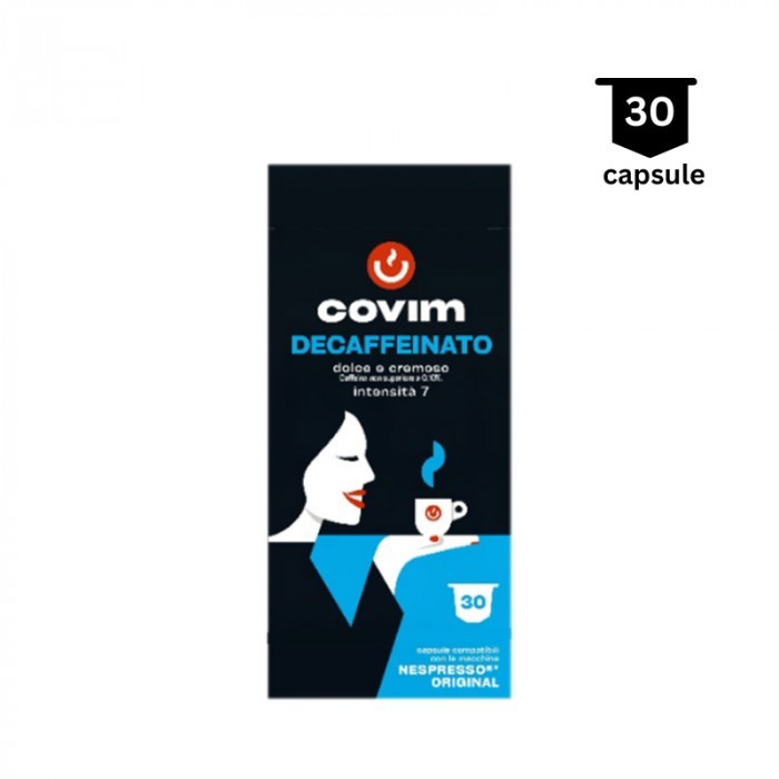 Covim Decaffeinato Capsule Nespresso, 30 buc