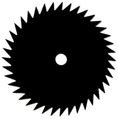 ProGARDEN Disc motocoasa de umar, 40 dinti, 254mm, 25.4mm foto