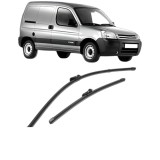 Cumpara ieftin Set stergatoare CITROEN BERLINGO / BERLINGO FIRST Box Body/MPV (M_) 1996-2011, parbriz, Valeo Silencio Xtrm