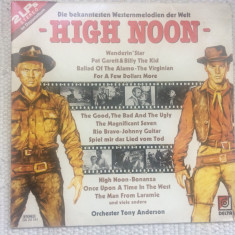 high noon western music selectii dublu disc vinyl 2 lp muzica film filme western
