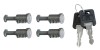 Butuci antifurt cu cheie pentru bare transversale Menabo Tiger, Omega, Delta, Professional