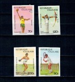 Togo 1988 - Jocurile Olimpice, sport, serie nedantelata neuzata