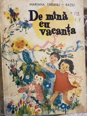 DE MANA CU VACANTA de MARIANA TARANU-RATIU desene de ST. NASTAC , 1969 foto