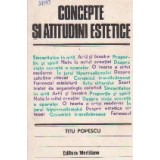 Concepte si atitudini estetice