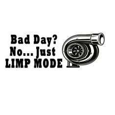 Sticker Auto , zLimp Mode , Bad Day, , Gluma Vizuala pentru Probleme Tehnice