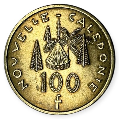 NOUA CALEDONIE 100 FRANCI CFP 2016 , KM 15a [2] XF + foto
