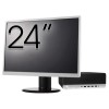 Pachet Calculator Second Hand HP ProDesk 600 G3 SFF, Intel Core i5-6500 3.20GHz, 8GB DDR4, 256GB SSD + Monitor 24&amp;quot; NewTechnology Media