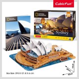 Cumpara ieftin Cubic Fun - Puzzle 3D si brosura opera din Sydney 86 piese
