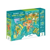 Puzzle magnetic - Lumea animalelor (36 piese), Dodo