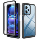 Husa Tech-Protect Defense360 pentru Xiaomi Redmi Note 12 Pro 5G/Poco X5 Pro 5G Negru