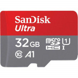 Card de memorie SanDisk Ultra microSDHC, 32GB, 120MB/s, A1 Class 10 UHS-I + SD Adapter