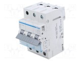 &Icirc;ntrerupător supracurent HAGER 3 poli 40A 230/400V 6kA pentru șină DIN