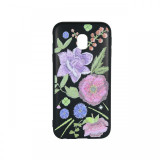 Husa Samsung Galaxy J5 (2017) Just Must Silicon Printed Embroidery Flowers