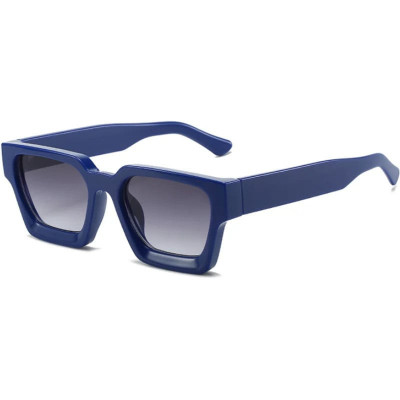 Ochelari de Soare Retro Square iUni iEye, UV400, Blue foto