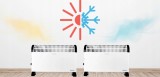 Incalzitor electric convector 2000W alb 52x34cm, Powermat