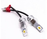 Set 2 Becuri LED Auto H1, 6000K, Alb Rece, 12-24V, 35W, Faza Lunga/Ceata/DRL, Durata 30000h+