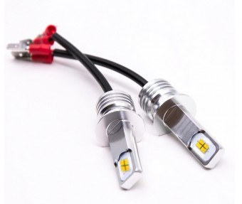 Set 2 becuri LED pentru faruri H1 X1 12V-24V Alb 6000k KRU089 foto