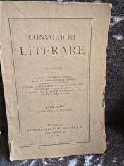 Convorbiri Literare - Anul XXXIV Fascicolul I - Ianuarie 1900 foto