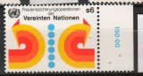 TIMBRE 143i, ONU, VIENA, 1980, OPERATIUNI DE MENTINERE A PACII., Organizatii internationale, Nestampilat