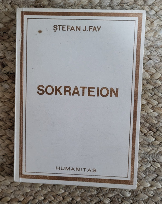 SOKRATEION-STEFAN J.FAY