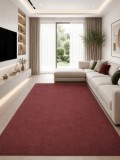 Cumpara ieftin Covor Belgian Fargo 71501-010, Marime 80 x 150 cm, Bordo, Inaltime Fir 7 mm, Antialergic, Polipropilena, Living, Dormitor, Sufragerie, Copii