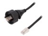 Patch Cord Ethernet 5m Buccaneer 8P Poliamidă Aurit