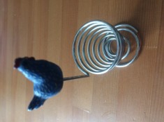 suport pentru ou cupa pentru oua model gaina figurina miniatura decor ornament pentru casa