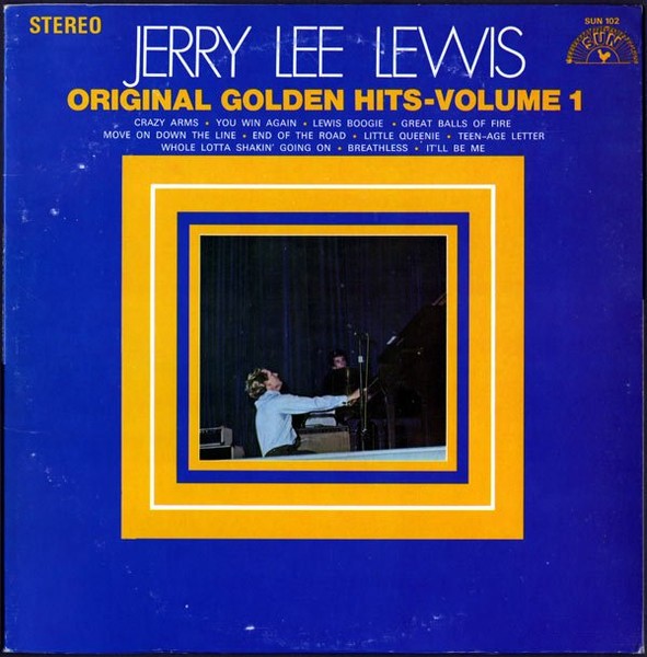 Vinil LP Jerry Lee Lewis &ndash; Original Golden Hits - Volume 1 (EX)