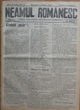 Ziarul Neamul romanesc , nr. 32 , 1915 , din perioada antisemita a lui N. Iorga